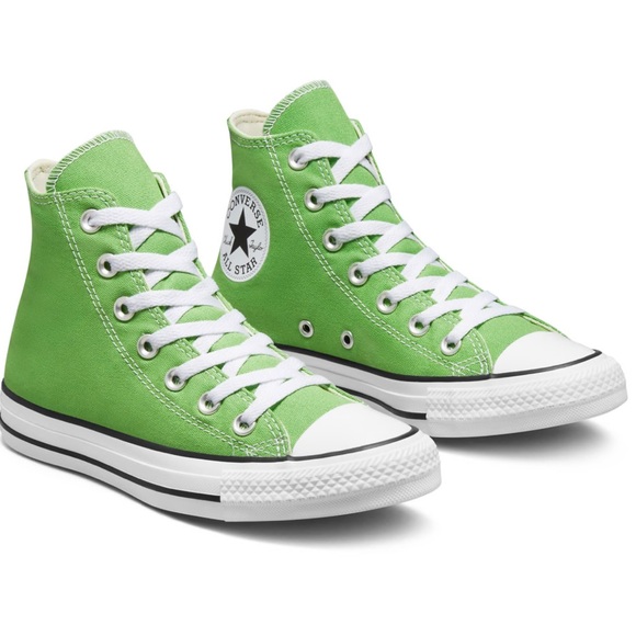 NEW Converse Chuck Taylor All Star Hi Canvas Unisex Sneakers - Matcha Color - Picture 10 of 11